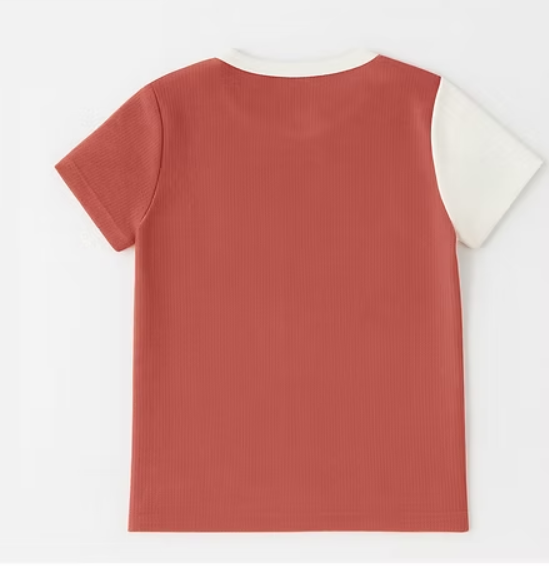 Optimistic Half & Half Cartoon Cat Tee – By TikQ Kids