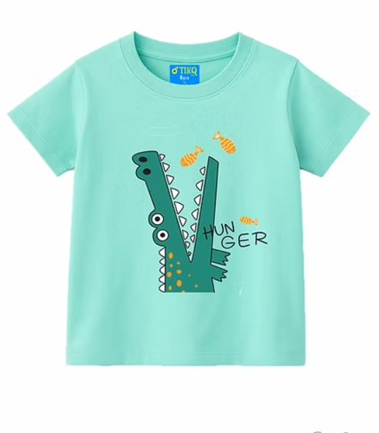 Roarrr Hungry Croco Cotton Outfit for Kids