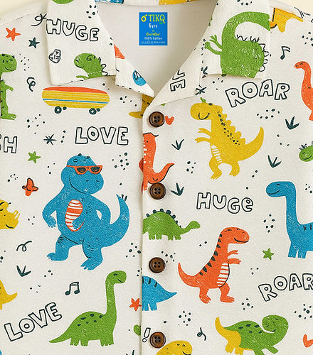 TikQ Kids “Happy Dinos” Co-ord Set