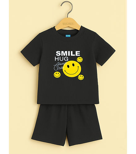Smile & Hug – Boys' Happy Co-ord Set