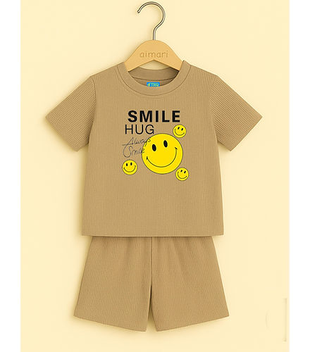 Smile & Hug – Boys' Happy Co-ord Set