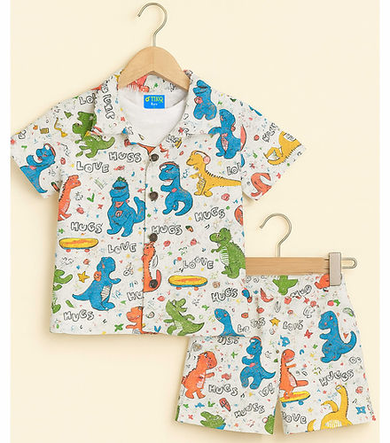 TikQ Kids “Happy Dinos” Co-ord Set